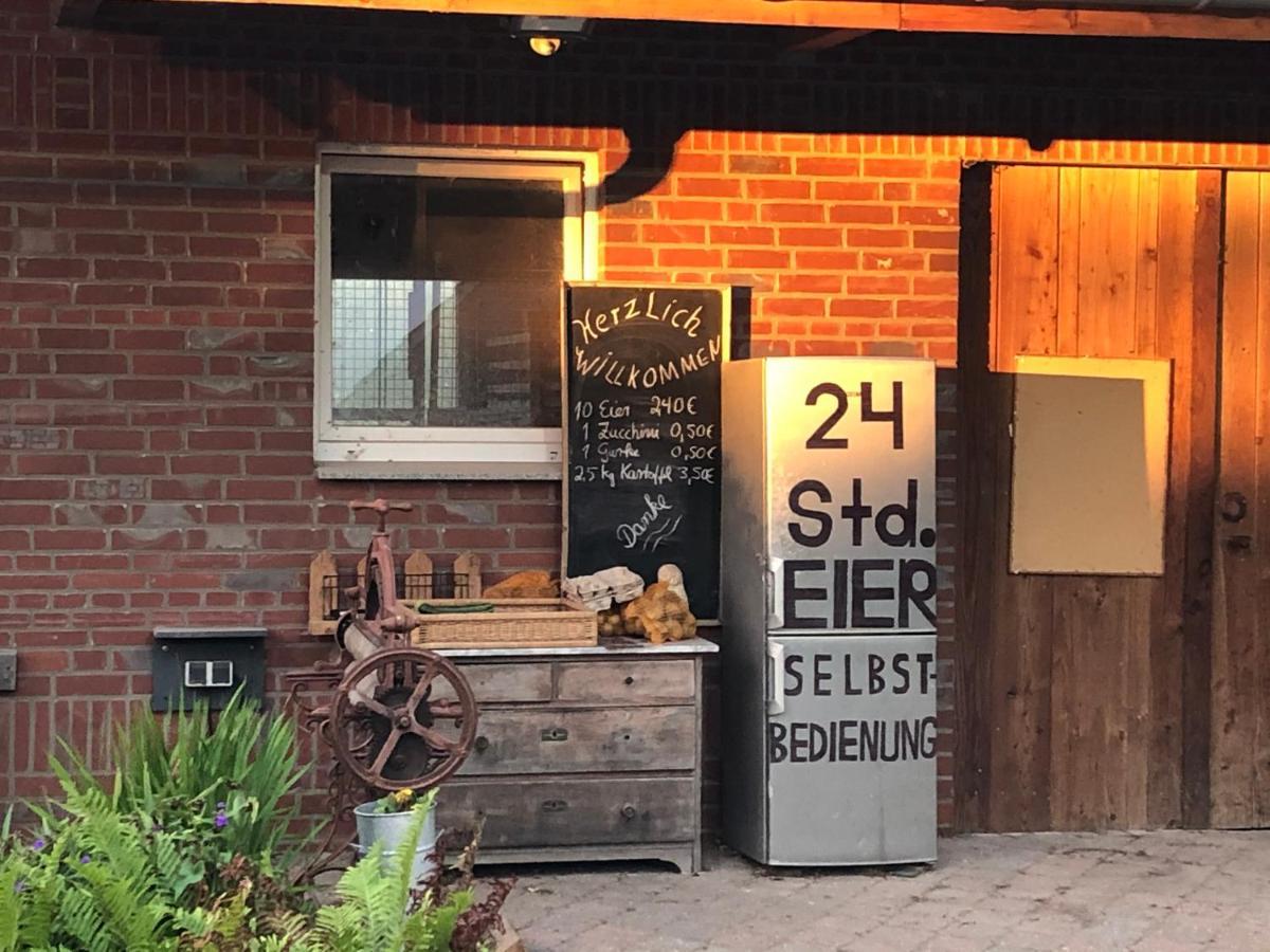 Feldjahns-Ferienwohnung Ahaus Bagian luar foto
